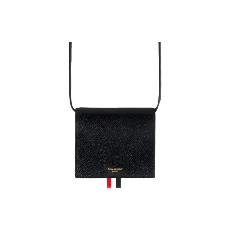 THOM BROWNE Logo Printed Strapped Wallet-3