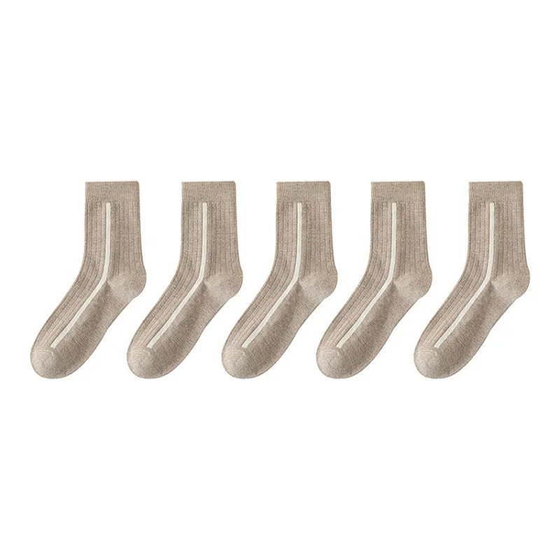 Caramella Mid Calf Socks Men's 5 Pack-11