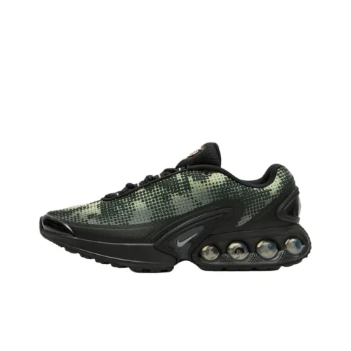 Nike Air Max Dn Black Olive Aura Medium Olive Metallic Silver