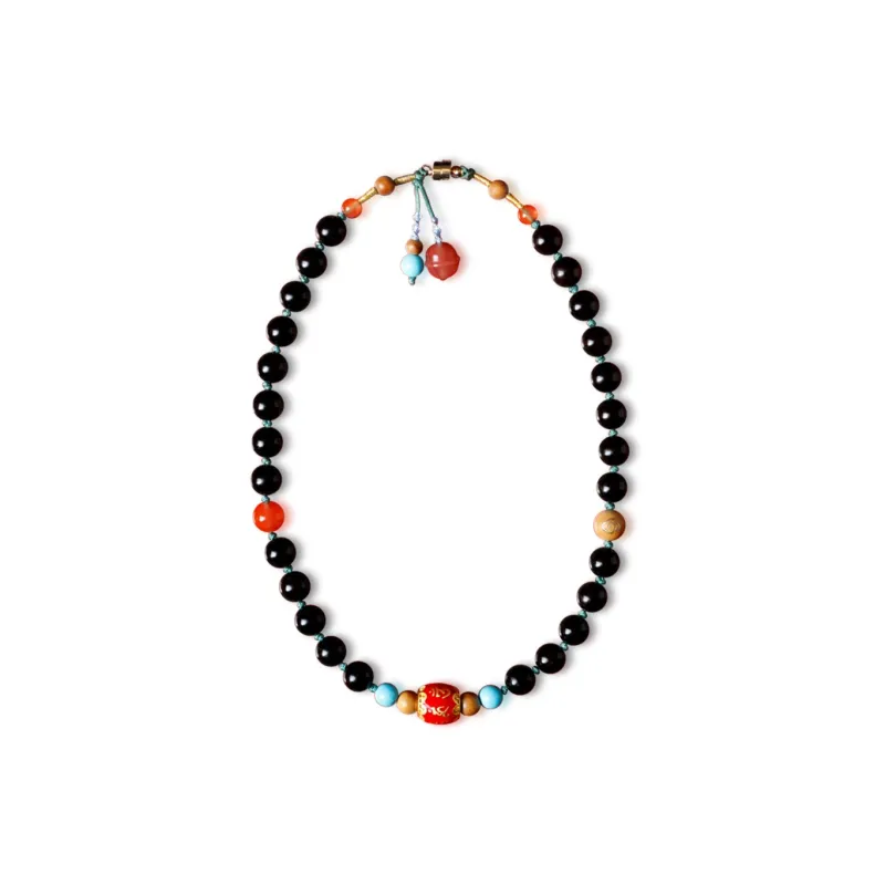 FANGYUANXIAOFU Rosewood Bracelets Women's-0