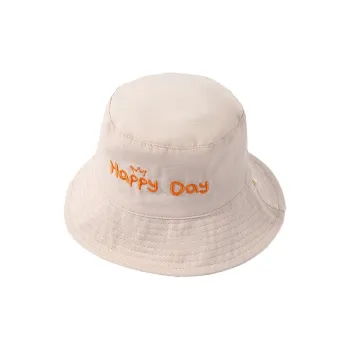 Yamaichi Maru Cotton Blend Bucket Hats Kids' White