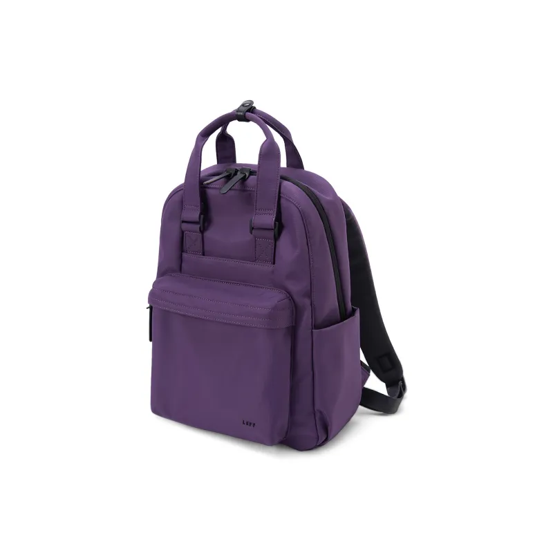 LEFF Fabric Fashion Travel Backpack Large Size Women's Twilight Purple/Stone Gray/Classic Black-0
