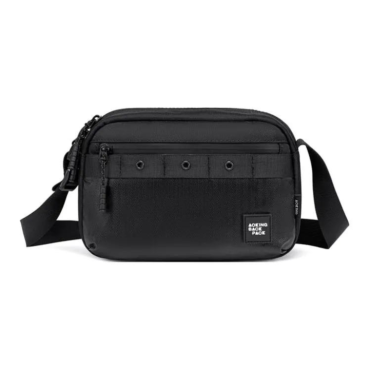 LVEYING Fabric Crossbody Bag Shoulder Bag Unisex Black-0