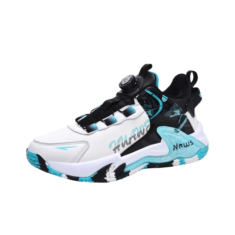 MUSNODO Cushioning Coverage Rebound Low Top Casual Running Shoes Unisex Black And White Mismatched-29