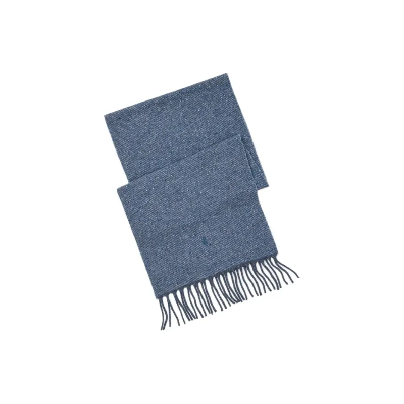 Polo Ralph Lauren Wool Knit Scarves Unisex Blue-2
