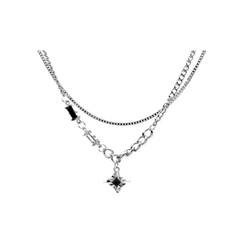 DAP Titanium Steel Necklaces Unisex