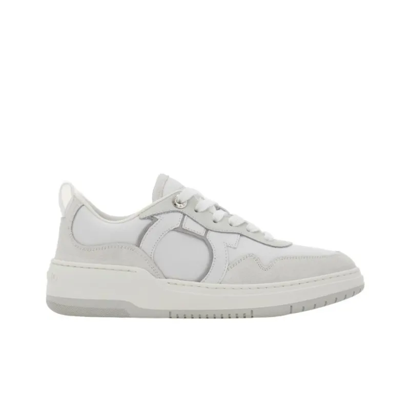 FERRAGAMO Gancini Lace-up Sneakers-1