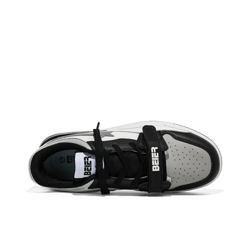 BEIER Stars Collection Couple Versatile Height Increasing Slip-Resistant Low-Top Skateboard Shoes Unisex-47