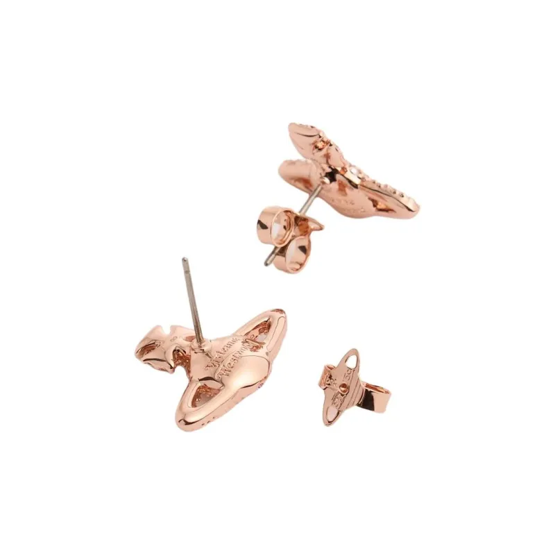 Vivienne Westwood Orb Crystal-embellished Stud Earrings-2