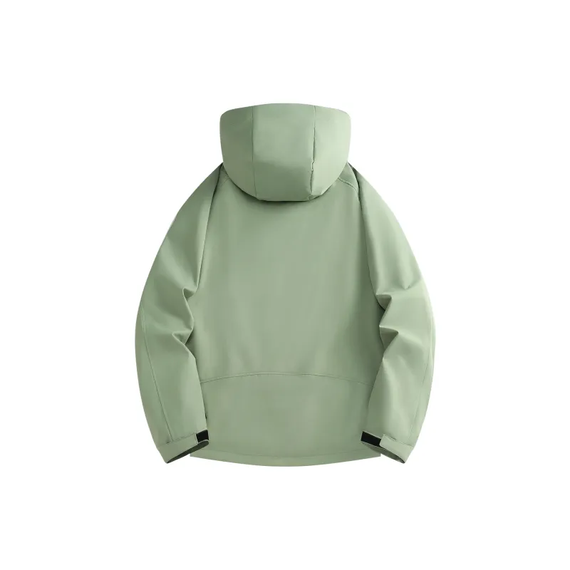 Warrior Lace Up Waterproof And Windproof Windbreaker Jacket Unisex-9