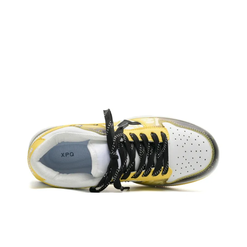 XPQ Anti-Slip And Wear-Resistant Breathable Low-Top Skateboard Shoes Unisex-28