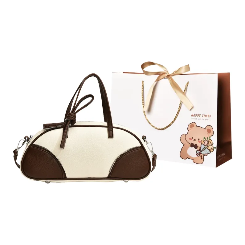 ERANGBEAR PU One Shoulder Handbag Women's Multicolor-3