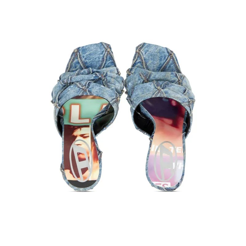 DIESEL D-Sydney SDL Denim Mules-3