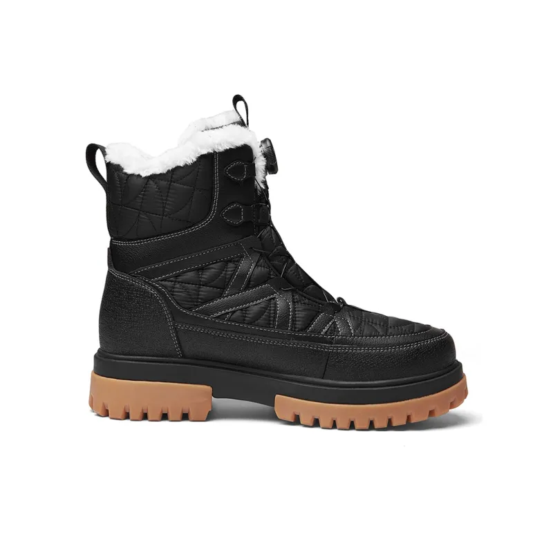 JEEP SPIRIT Snow Boots Men Classic Black-4