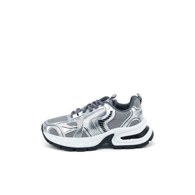 PIYOPIYO Cushioning Rebound Abrasion Resistant Breathable Slip Resistant Low Top Running Shoes Kids'-5