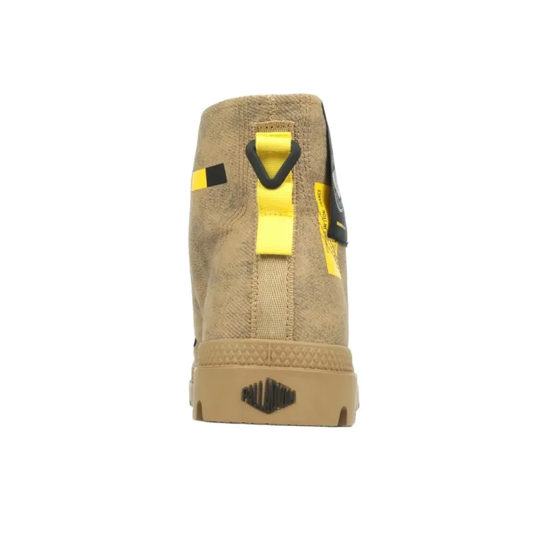 Palladium Pampa Ankle Boots Men's Khaki-2