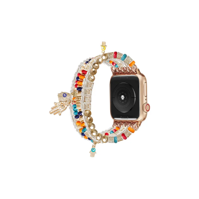 ZHENGGUANG Apple Compatibility Watch Band Bead Material-5
