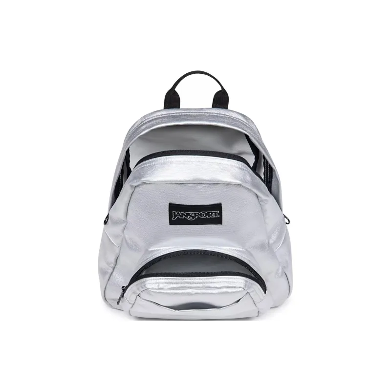 JanSport Polyester Backpack Mini Unisex Silver-4