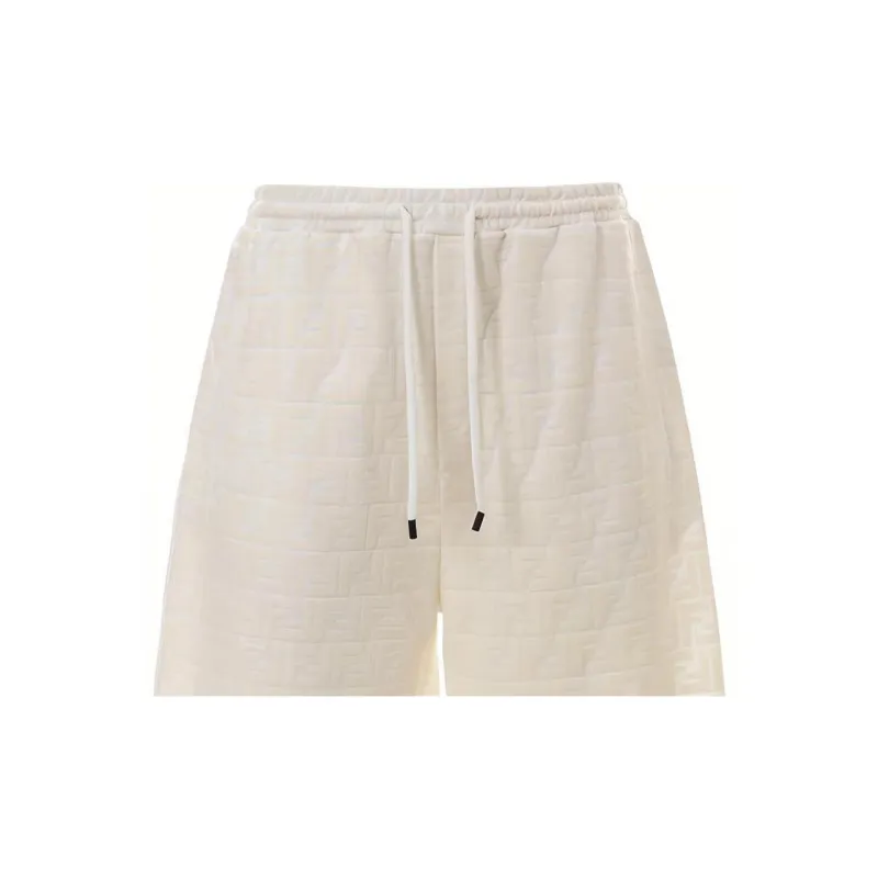 FENDI SS21 Casual Shorts Men's White-5