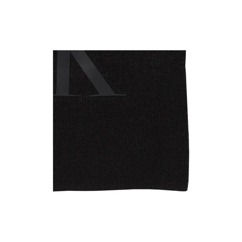 CALVIN KLEIN Acrylic Knit Scarves Men's Black-2