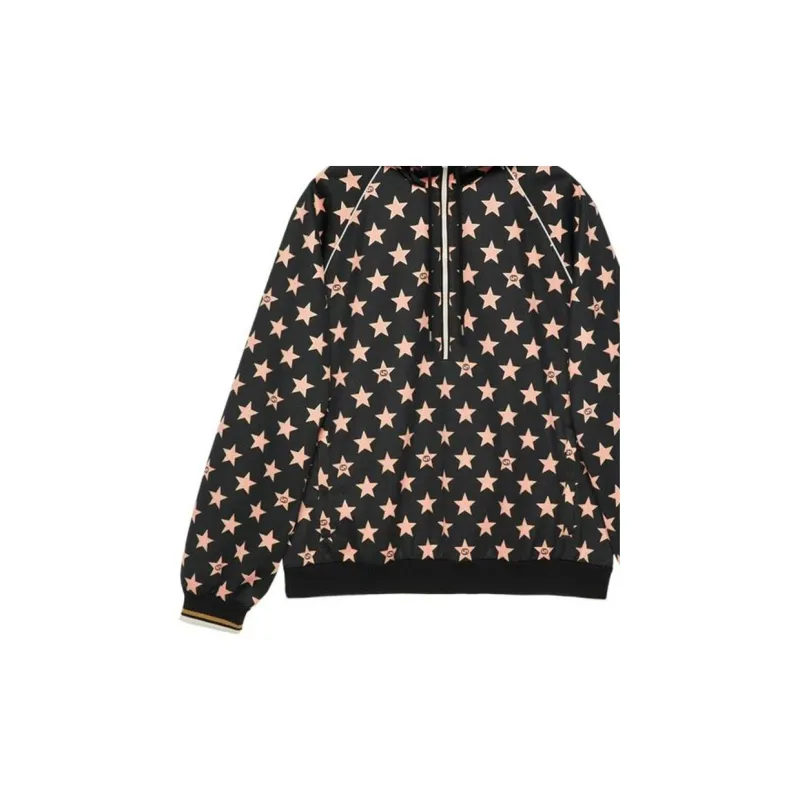 GUCCI All Over Half Zip Jacket-3