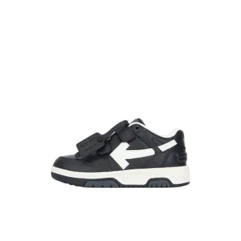 OFF-WHITE Out Of Office Low-Top Kids' Skateboarding Shoes Black Kids'