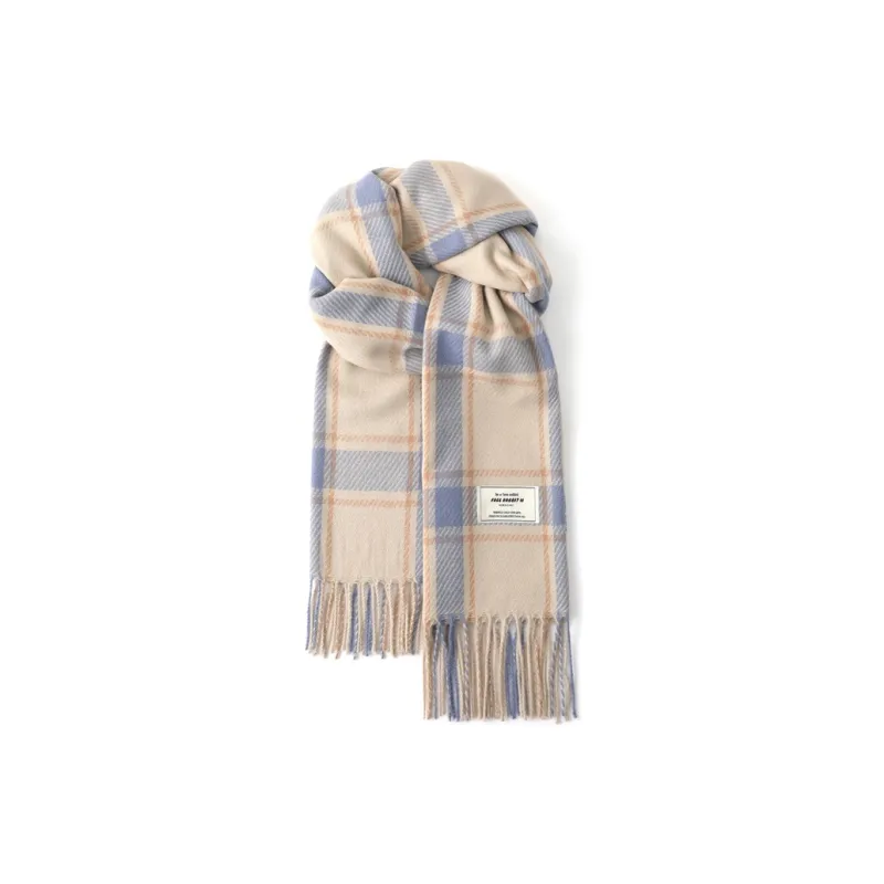FREE RABBITⅡ Versatile Soft Windproof Warm Scarf Shawl For Fall And Winter Unisex-6