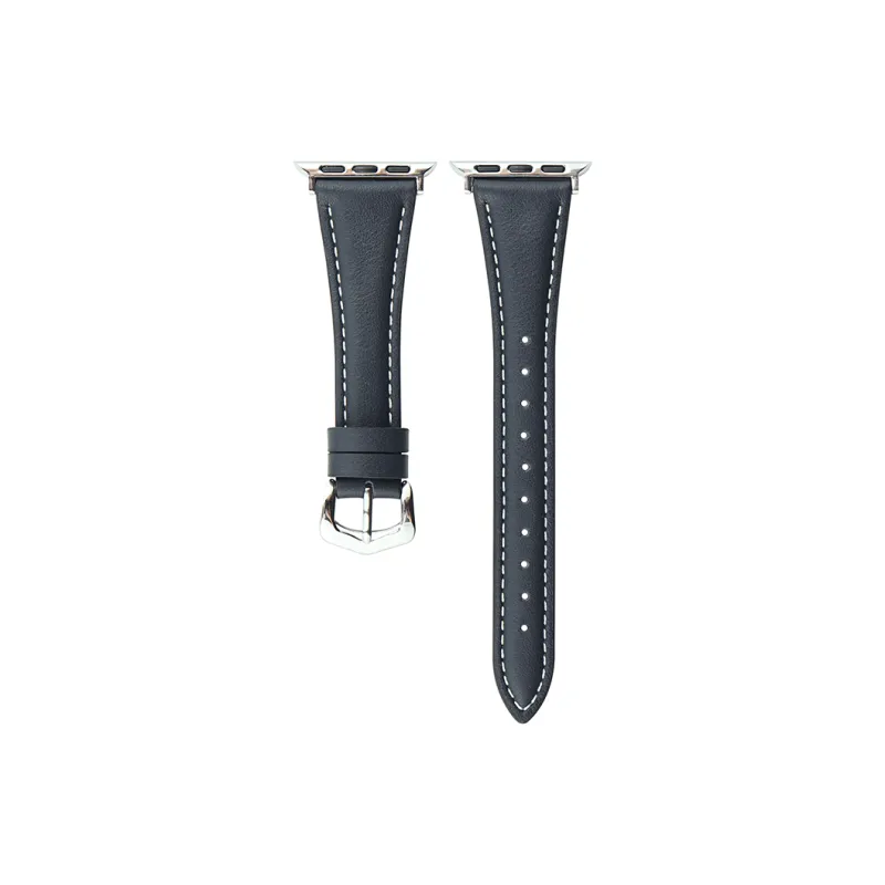 Vobafe Watch Band Apple Compatibility Cowhide Leather Material-8