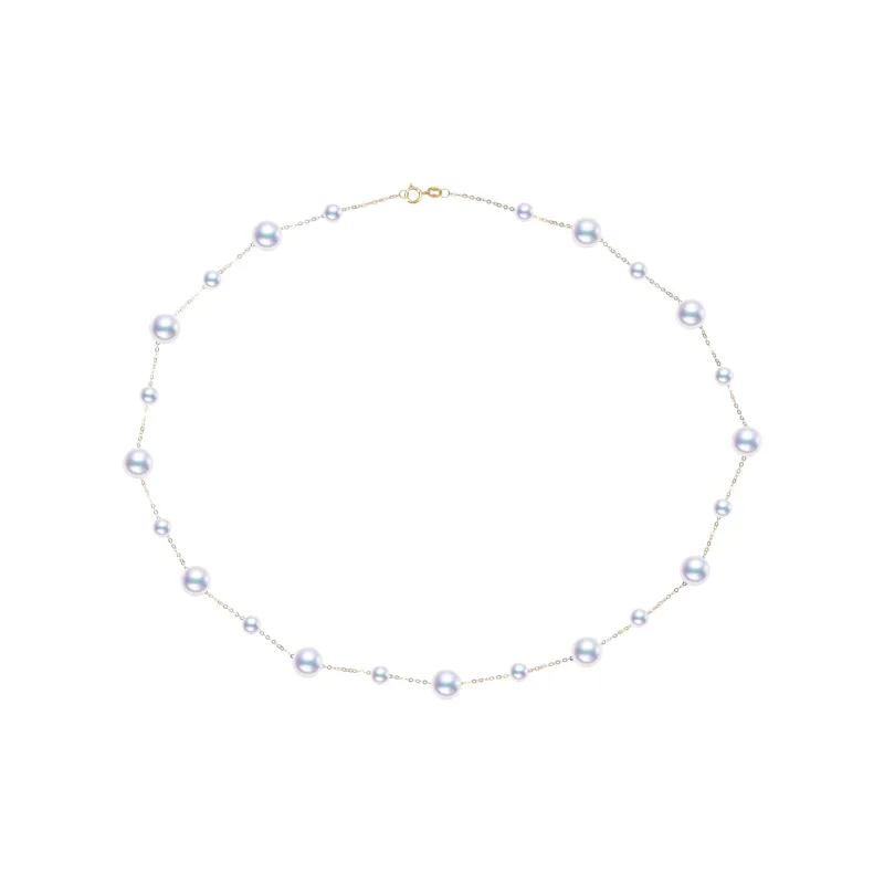 ANGEPERLE Freshwater Pearl Necklaces Women's-0