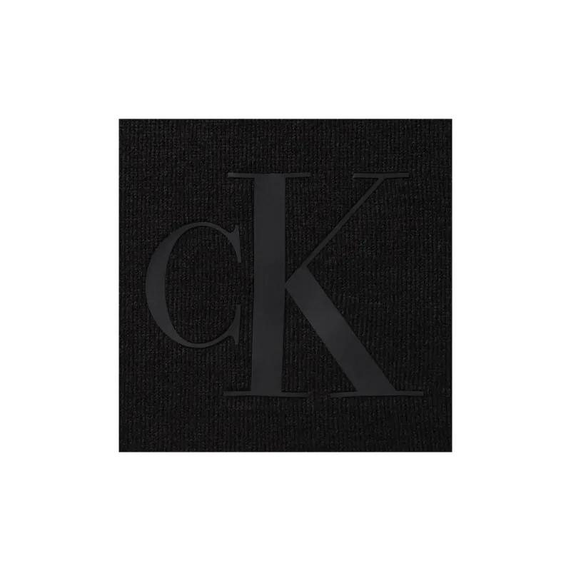 CALVIN KLEIN Acrylic Knit Scarves Men's Black-4