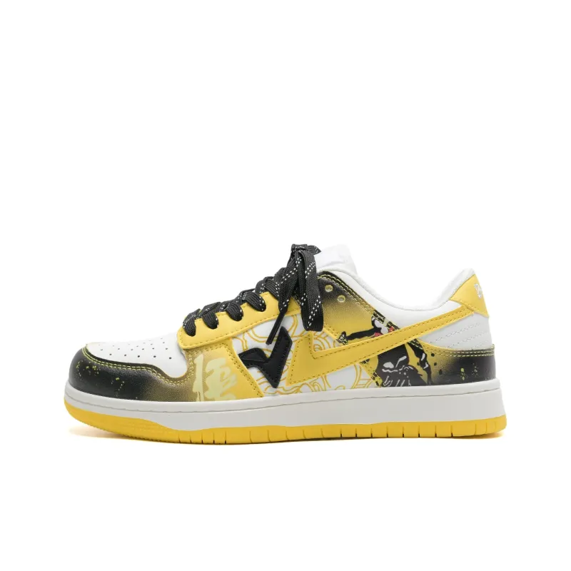 XPQ Anti-Slip And Wear-Resistant Breathable Low-Top Skateboard Shoes Unisex-26