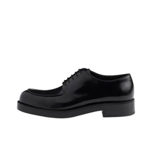 PRADA Dress Shoes Men Low-Top Black