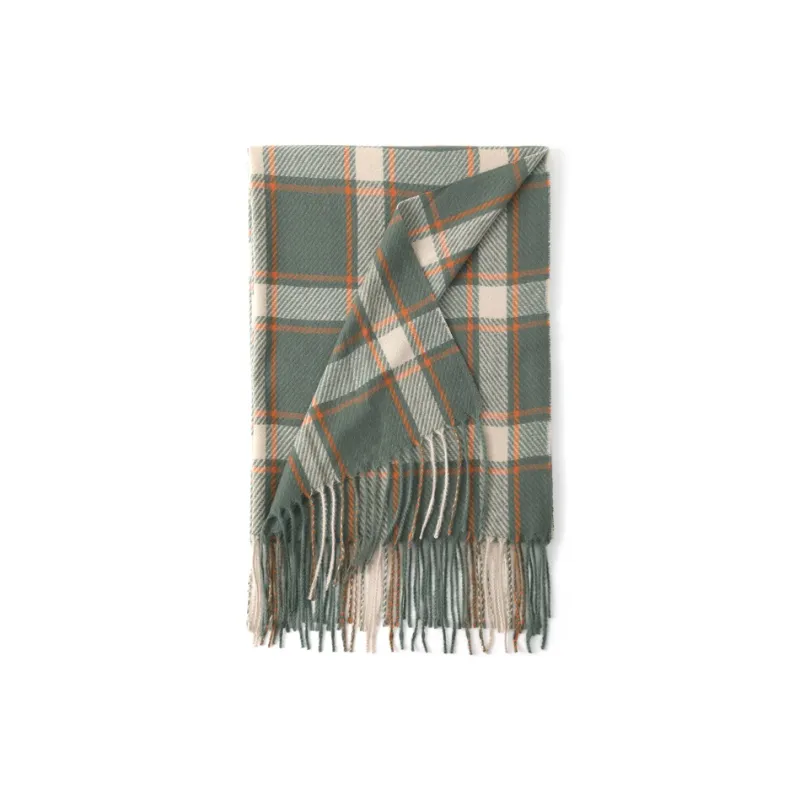 FREE RABBITⅡ Versatile Soft Windproof Warm Scarf Shawl For Fall And Winter Unisex-13
