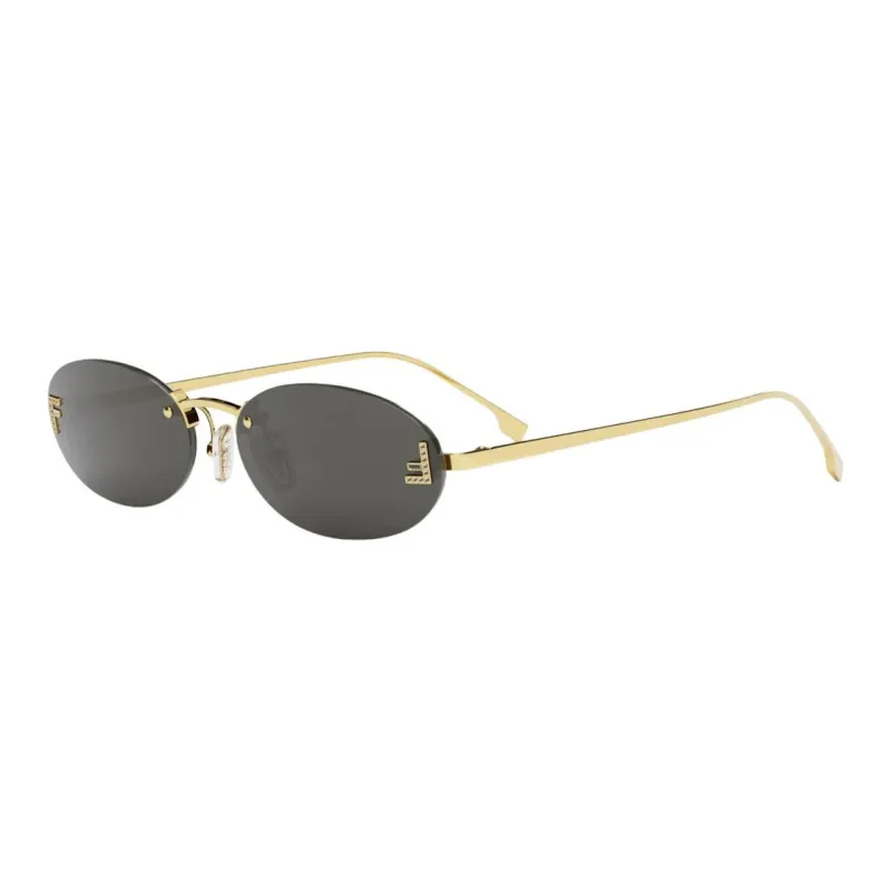 FENDI Oval Frame Sunglasses-0