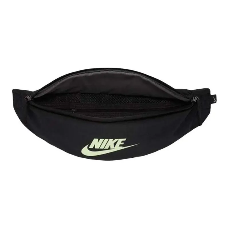 Nike Heritage Polyester Regular Waist Bag Unisex Black-3