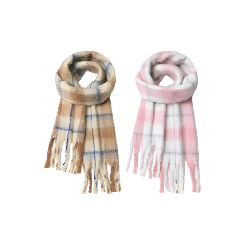Yalu Polyester Knit Scarves Unisex Gift Box Set-9