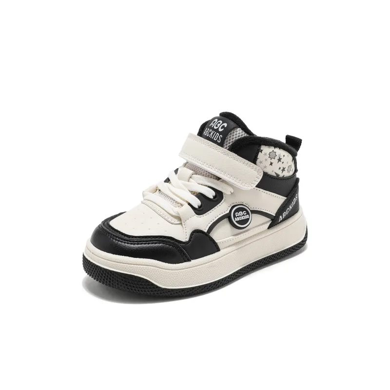 ABC KIDS Slip Resistant Water Resistant Lightweight Cushioning Warm Kids Lifestyle Shoes Beige Black Kids'-0