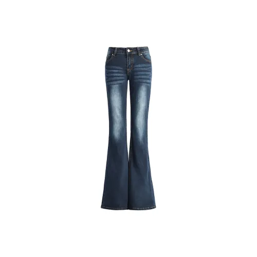 Pa33word Jeans Women's Dark Blue