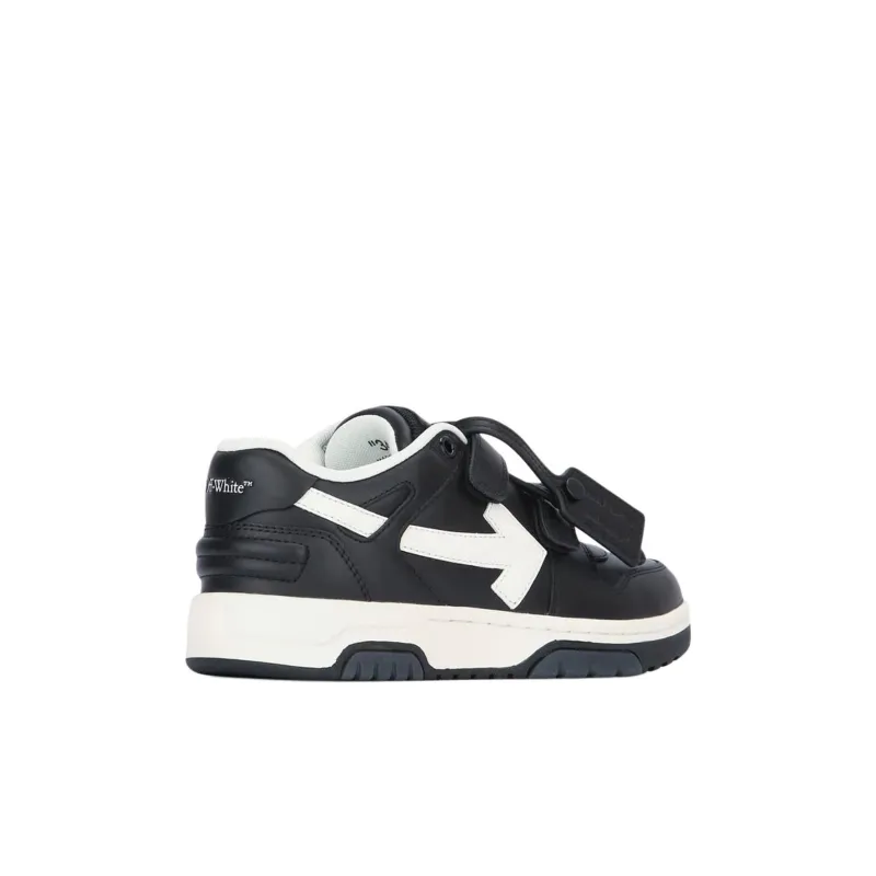 OFF-WHITE Out Of Office Low-Top Kids' Skateboarding Shoes Black Kids'-3