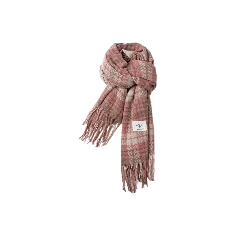 EEEENO Faux Cashmere Knit Scarves Unisex-0