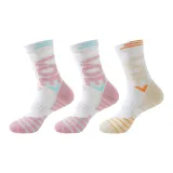 3 Pack[Pink+Pink+White]