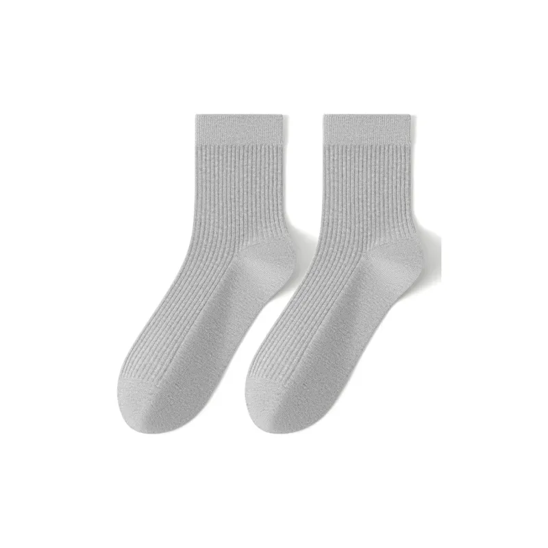 FAIRWHALE Mid Calf Socks Unisex Box 5 Pack-2