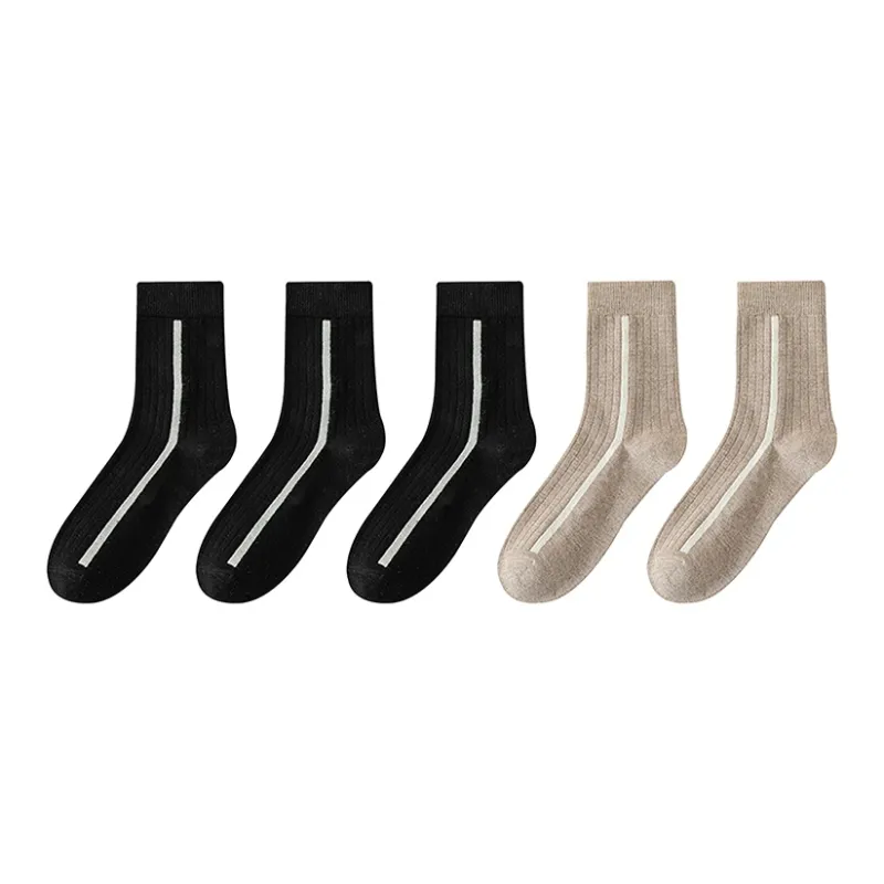 Caramella Mid Calf Socks Men's 5 Pack-5