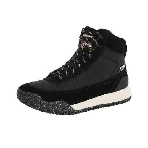 THE NORTH FACE Back to Berkeley3 Anti Slip Wear Resistant High Top Outdoor Shoes Women's Black