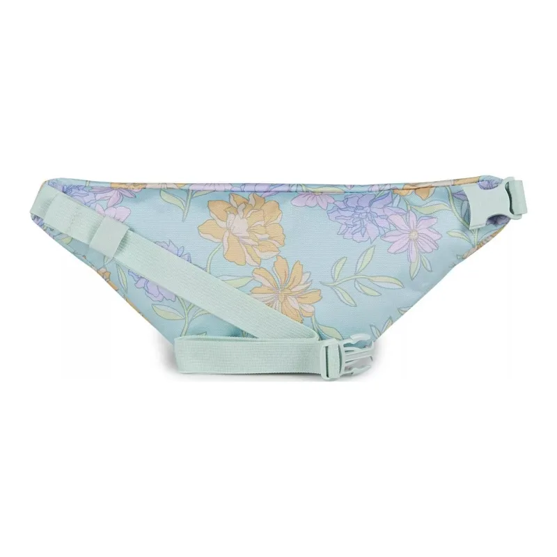 JanSport Polyester Fanny Pack Women's Pale Floral Fresh Mint Green-2