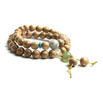 Is Here Milky Agarwood Bracelets Unisex