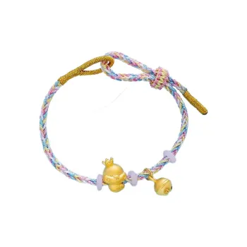 KING TAI SANG Gold Bracelet Unisex