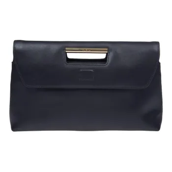 Furla Logo Engraved Medium Clutch Bag