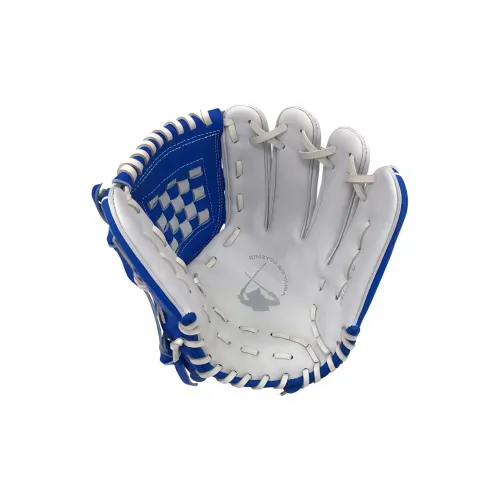 Mizuno Baseball Gloves Pitching Glove Top Grain Cow Leather Unisex Blue White