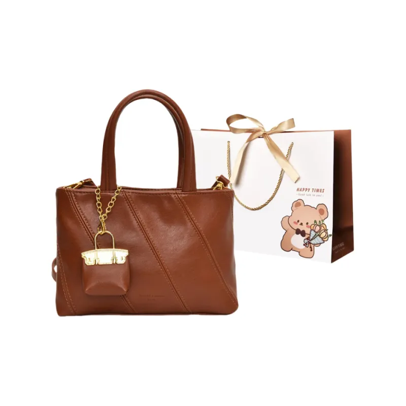 ERANGBEAR PU Crossbody One Shoulder Handbag Women's Multicolor-9